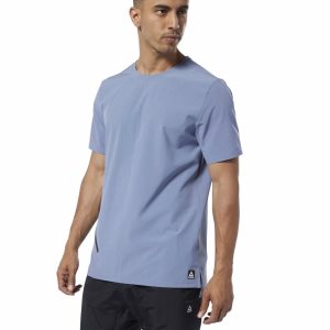 Reebok Training Supply Woven T Shirt Herren - Indigo - DE 438-APS